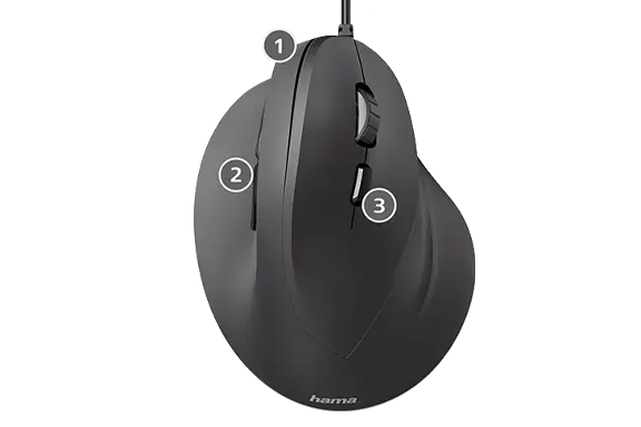 Multiple buttons on the mouse.